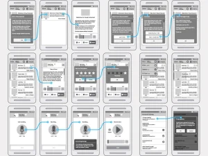 Contoh Wireframe Aplikasi