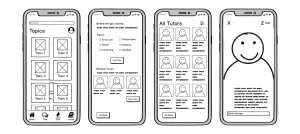 Wireframe Mid fidelity