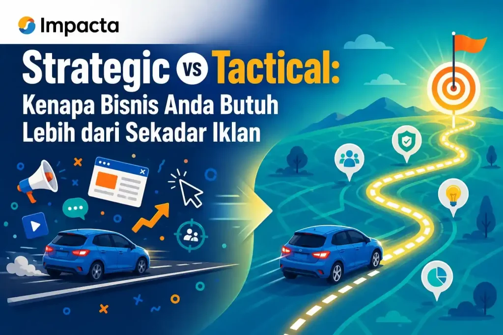 Strategic vs Tactical Kenapa Bisnis Anda Butuh Lebih dari Sekadar Iklan