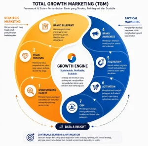 Mengenal 7 Growth Engine dalam Framework Total Growth Marketing