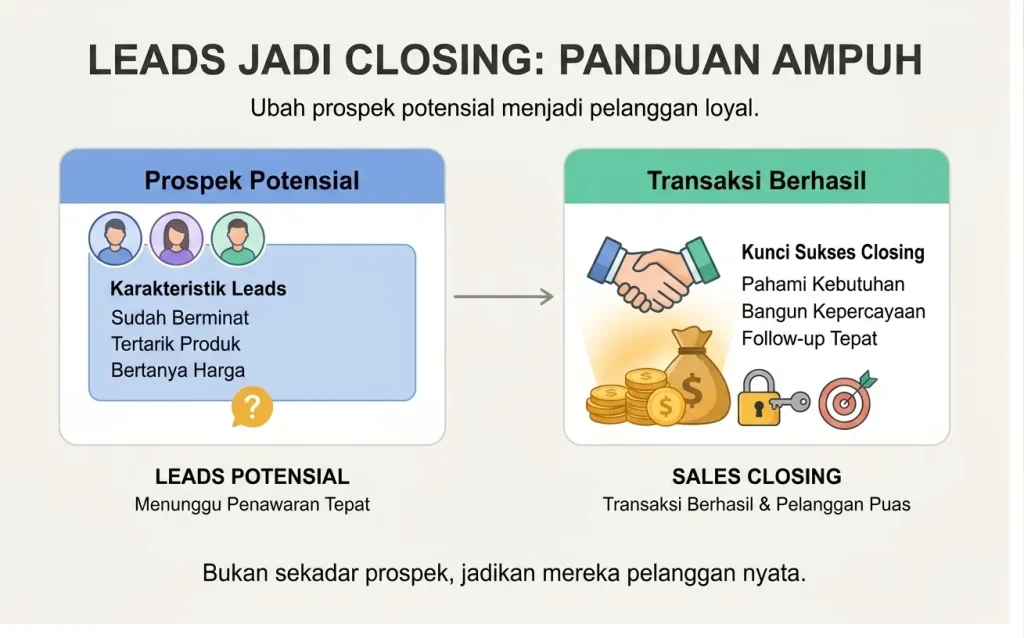 Cara agar Leads Closing dalam Penjualan