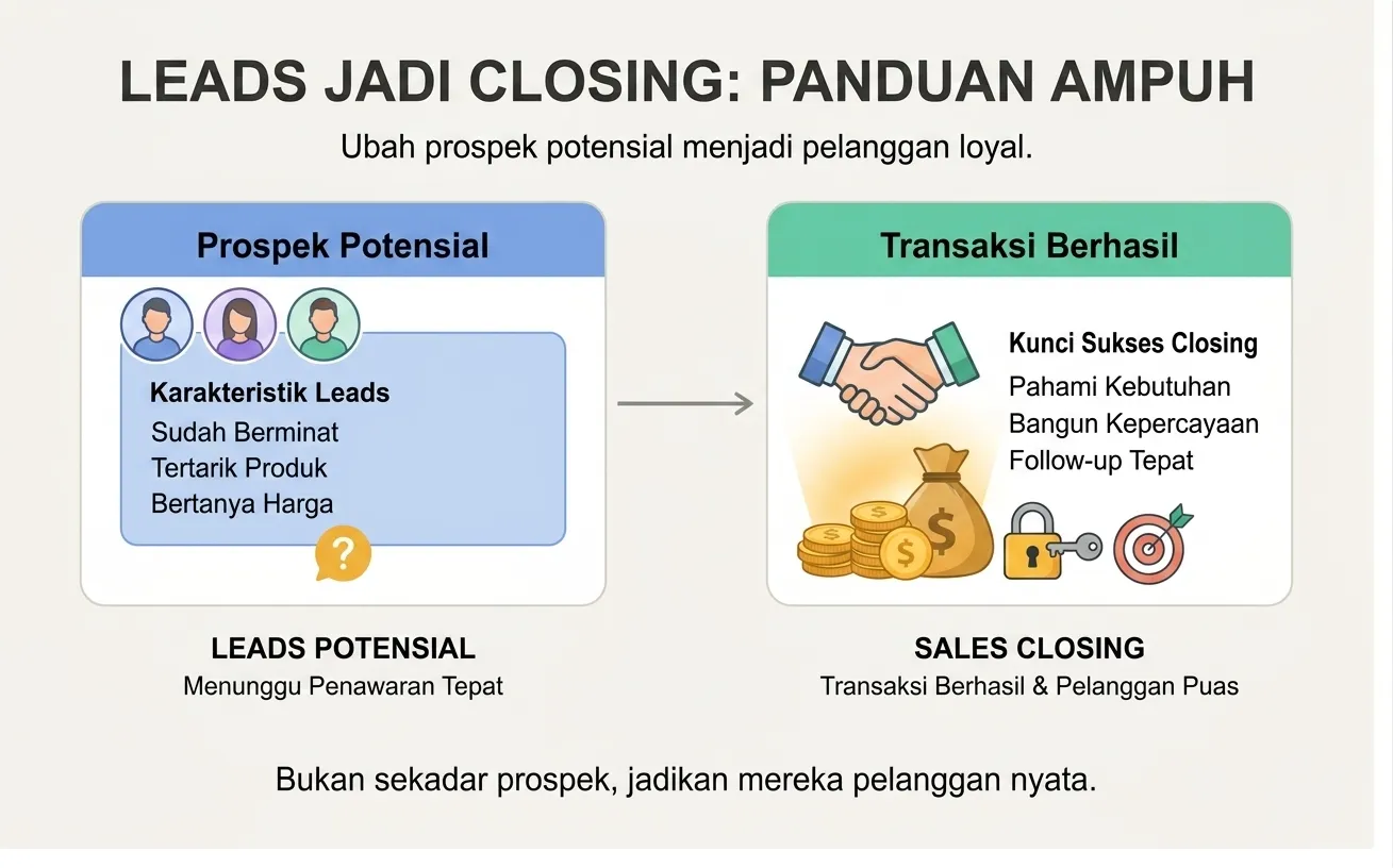 Cara agar Leads Closing dalam Penjualan