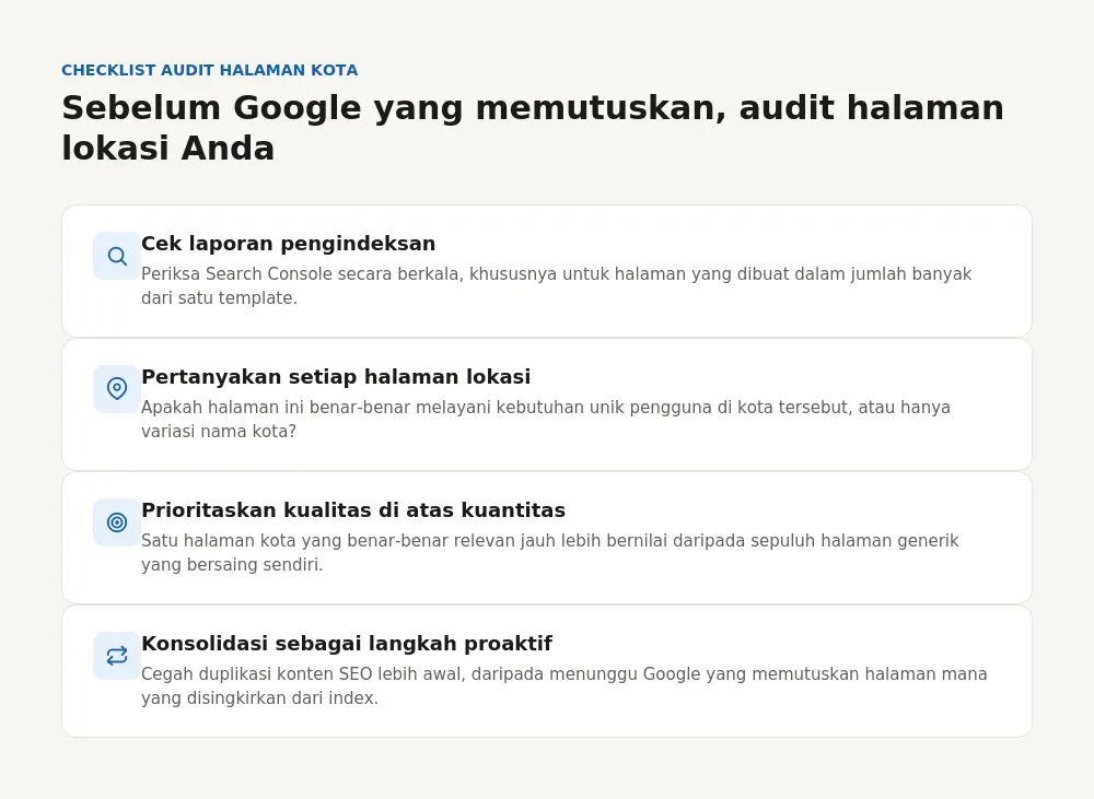 Ketika Halaman Kota Justru Menghilangkan Lead